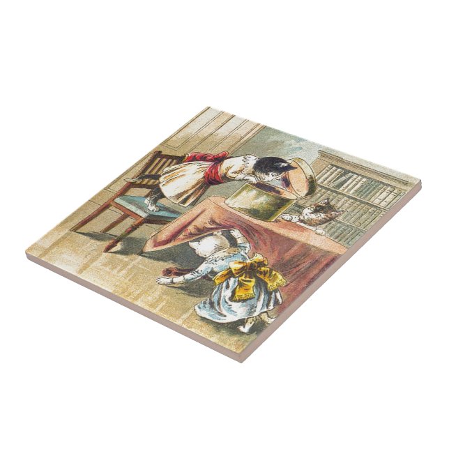 Os 3 gatinhos pequenos: Pesquisa pelos mitenes (Lateral)