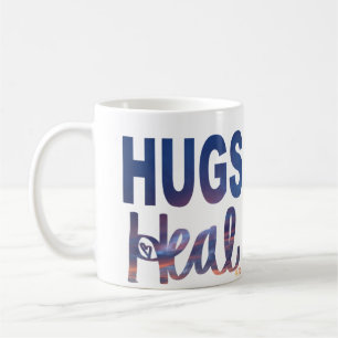 Os ABRAÇOS curam a caneca de café