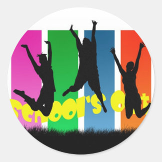 Os adesivos da escola