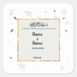 Os adesivos favoritos da Nikkah