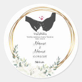 Os adesivos favoritos da Nikkah