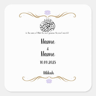 Os adesivos favoritos da Nikkah