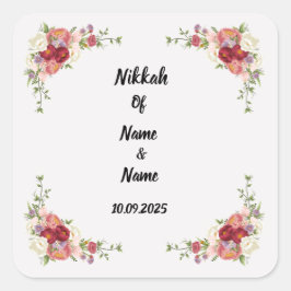 Os adesivos favoritos da Nikkah