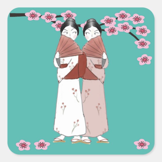 Os adesivos Gossips (Frente)