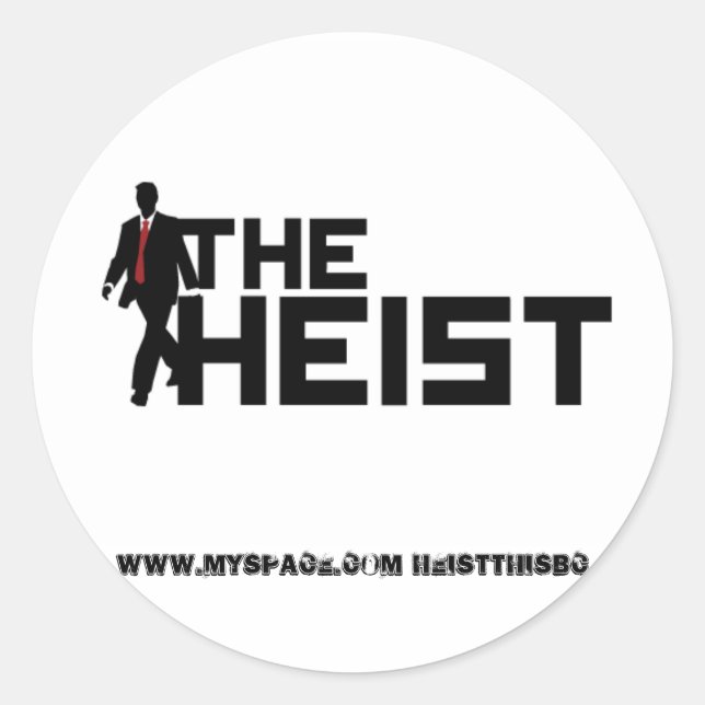 Os adesivos Heist (Frente)