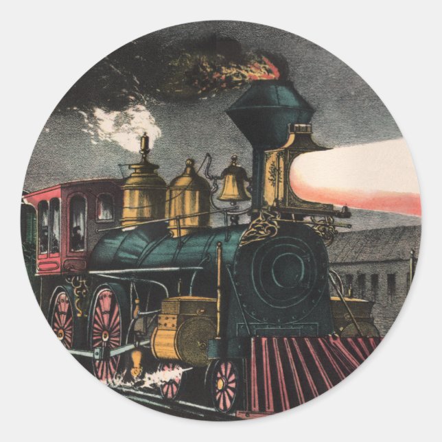 Os adesivos Noturnos Express (Frente)