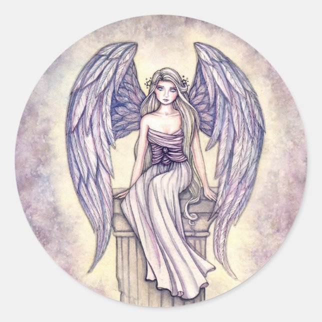 Os adesivos Perch do Angel por Molly Harrison (Frente)