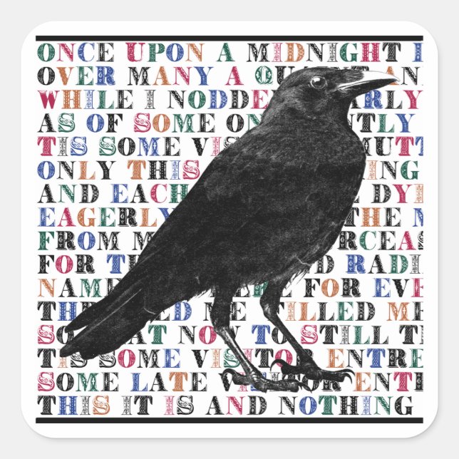 Os adesivos Raven (Frente)