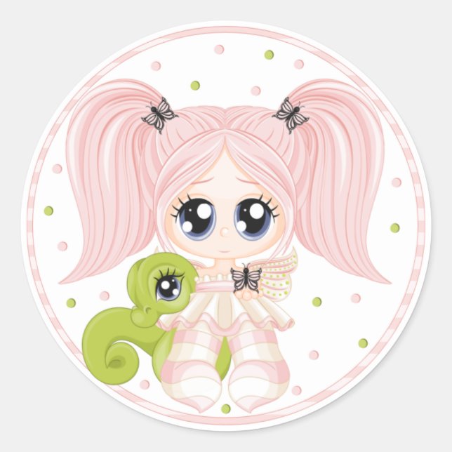 Os adesivos Shy One (Frente)