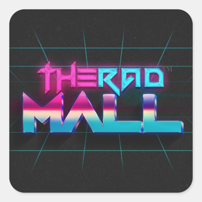 Os adesivos "Wave 5" do Rad Mall (pequeno) (Frente)