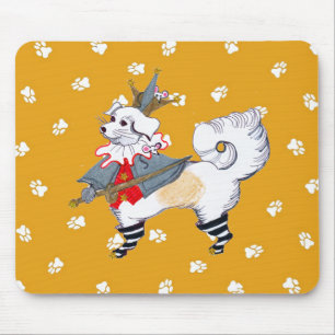 Os anjos "Gia de Gulliver a rainha" Mousepad do