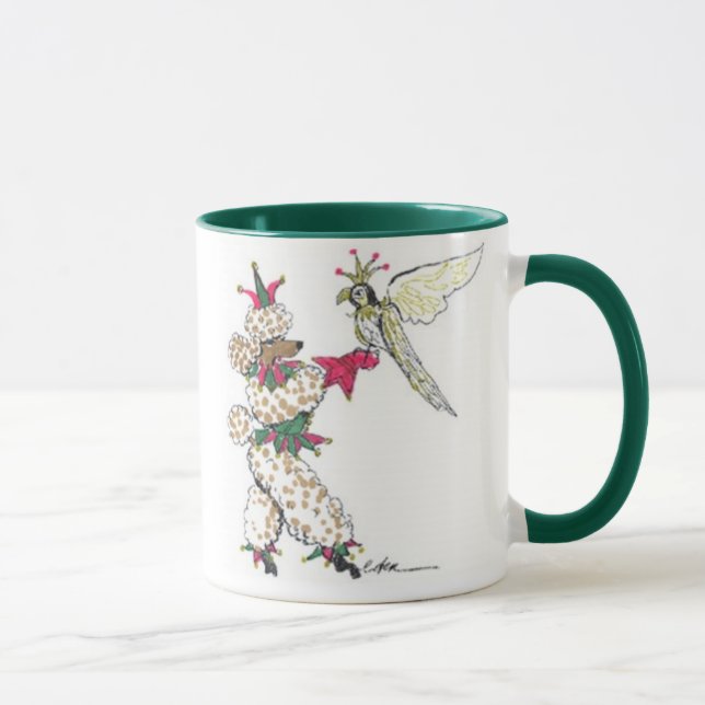 Os anjos Sinatra de Gulliver e a caneca do falcão (Direita)