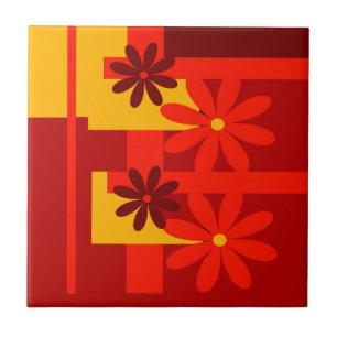 Os anos 70 alaranjados retros