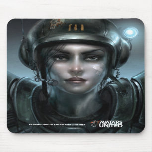Os Avatars uniram Mousepad (a ficção científica
