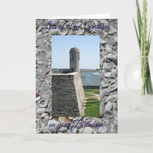 Os avós são incrivelmente especiais, Cartão de Ani (Frente)