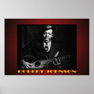 Os azuis de Robert Johnson 36 x 24 posters