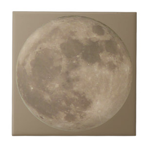 Os azulejos da Lua cheia refrigeram a decoração 