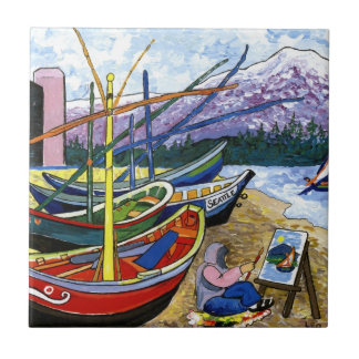 Os barcos de Van Gogh
