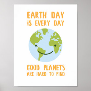 Os bons planetas são poster dificil de encontrar