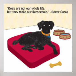 Os cães não são o nosso poster da vida inteira