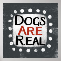 Os Cães São Arte De Parede Poster