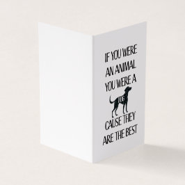 Os cães são os melhores. Cartão perfeito para o am