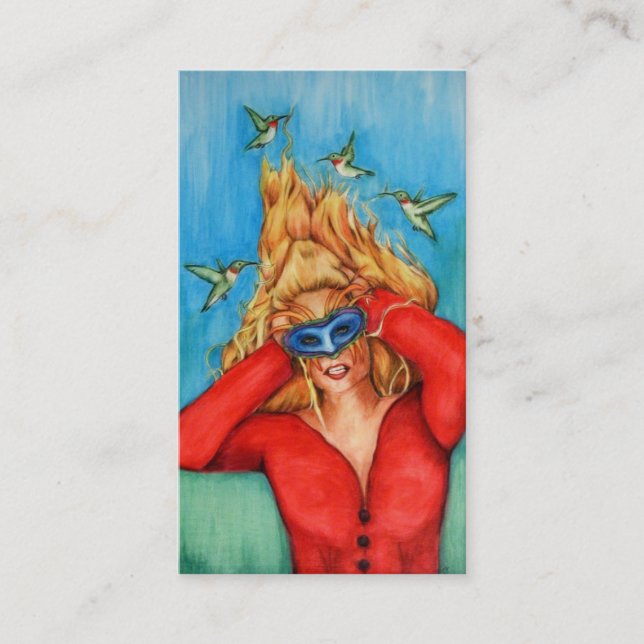 Os cartões de visitas dos cabeleireiro (Frente)