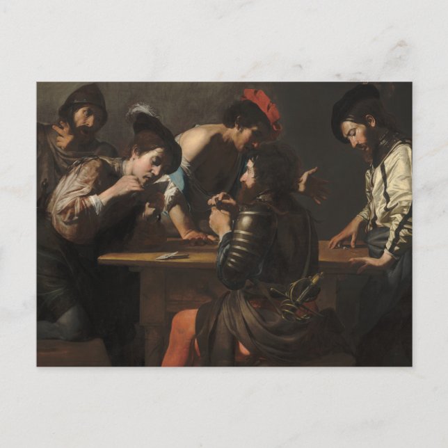 Os Cheats, Soldados Mercenários Jogando Cartões (Frente)