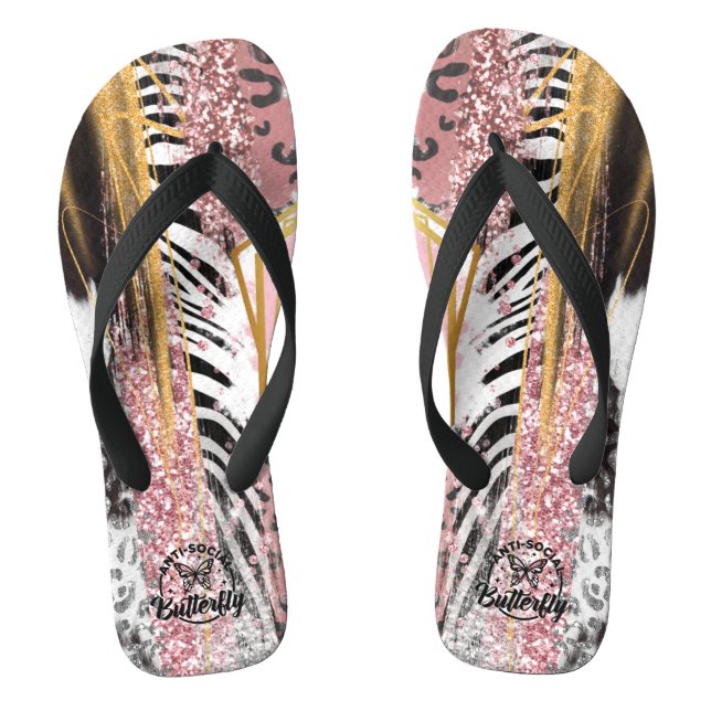 Os Chinelos antissociais da borboleta (Pé da cama)