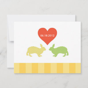 Os coelhos salvar o anúncio da data