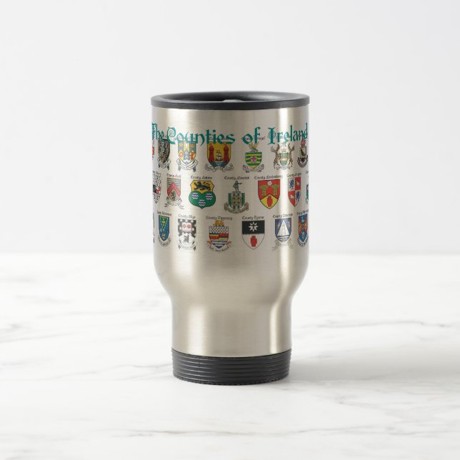 Os condados da Caneca de viagem da Irlanda (Centro)