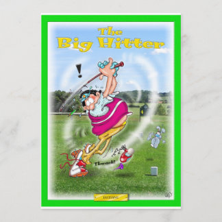 Os convites grandes do lançador