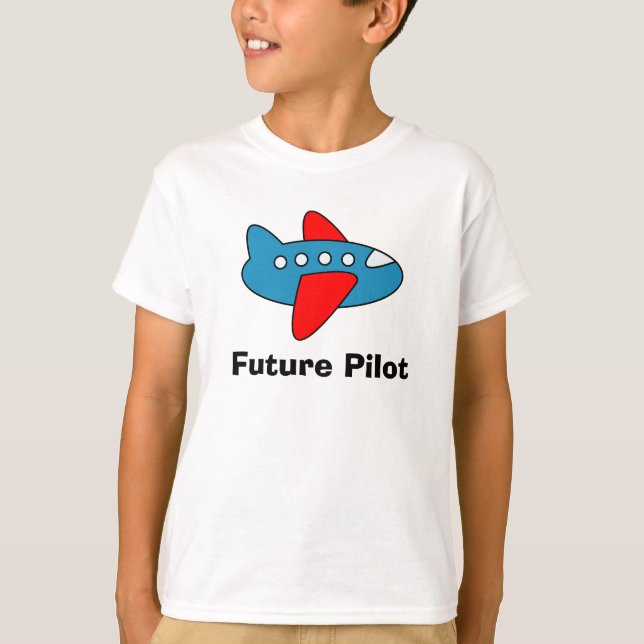 Os desenhos animados do avião caçoam a camiseta (Frente)