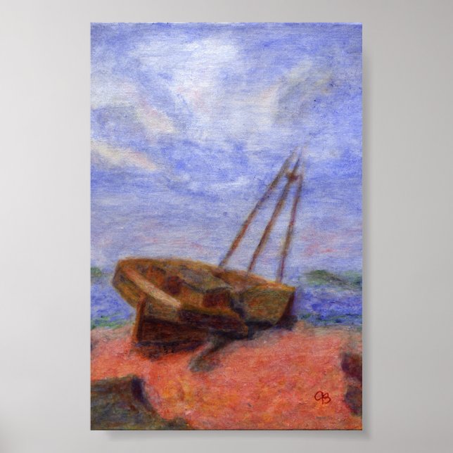 Os destroços, Poster (Frente)