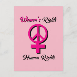 Os direitos das mulheres são cartão postal dos dir