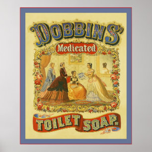 Os Dobbins medicaram o poster do anúncio do