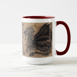 Os dragões - caneca