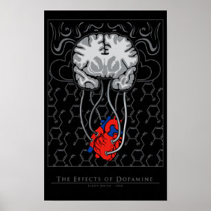 Os efeitos da dopamina - poster