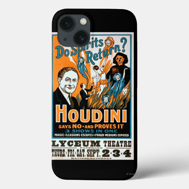 Os espírito retornam? Houdini diz NÃO - prova-o (Verso)