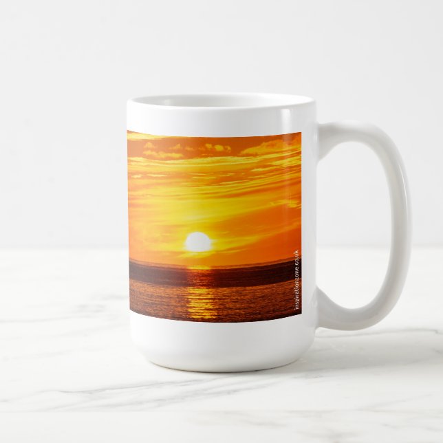 Os "eventos não controlam…" Caneca das citações da (Direita)