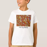 Os feijões cozidos amam meus miúdos da camiseta