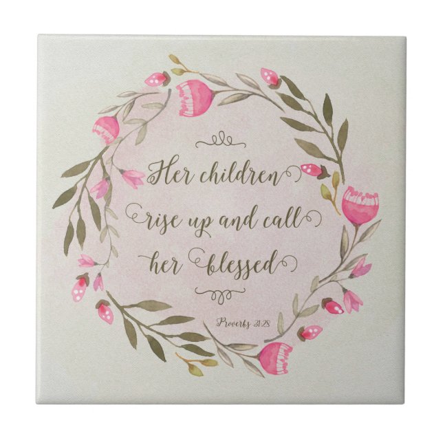 Os Filhos Dela Levantam-Se E Chamam-Na De Abençoad (Frente)