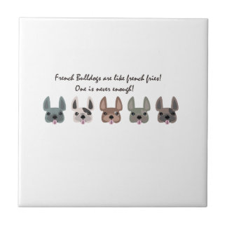 Os Frenchies são como a coleção das batatas fritas