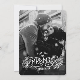 Os futuros convites para o noivado de inverno entr