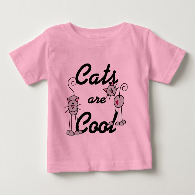 Os gatos são camiseta legal e presentes (Frente)