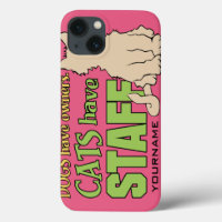 OS GATOS TÊM capas personalizadas FUNCIONARIOS
