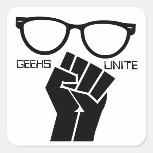 Os geeks unem-se! Etiquetas