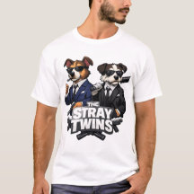 Os Gêmeos Perdidos – Camiseta de Paródia de Cachor