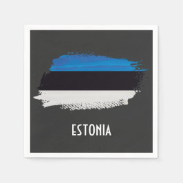 Os guardanapos da Estônia. Cores estonianas