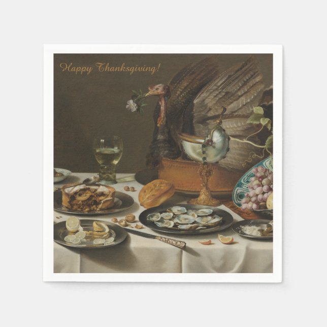 Os guardanapos de papel personalizados "Ainda com  (Frente)